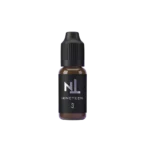 NINETEEN PIGMENTS NT-3 Castano professional medium brown eyebrow permanent makeup pigment bottle.