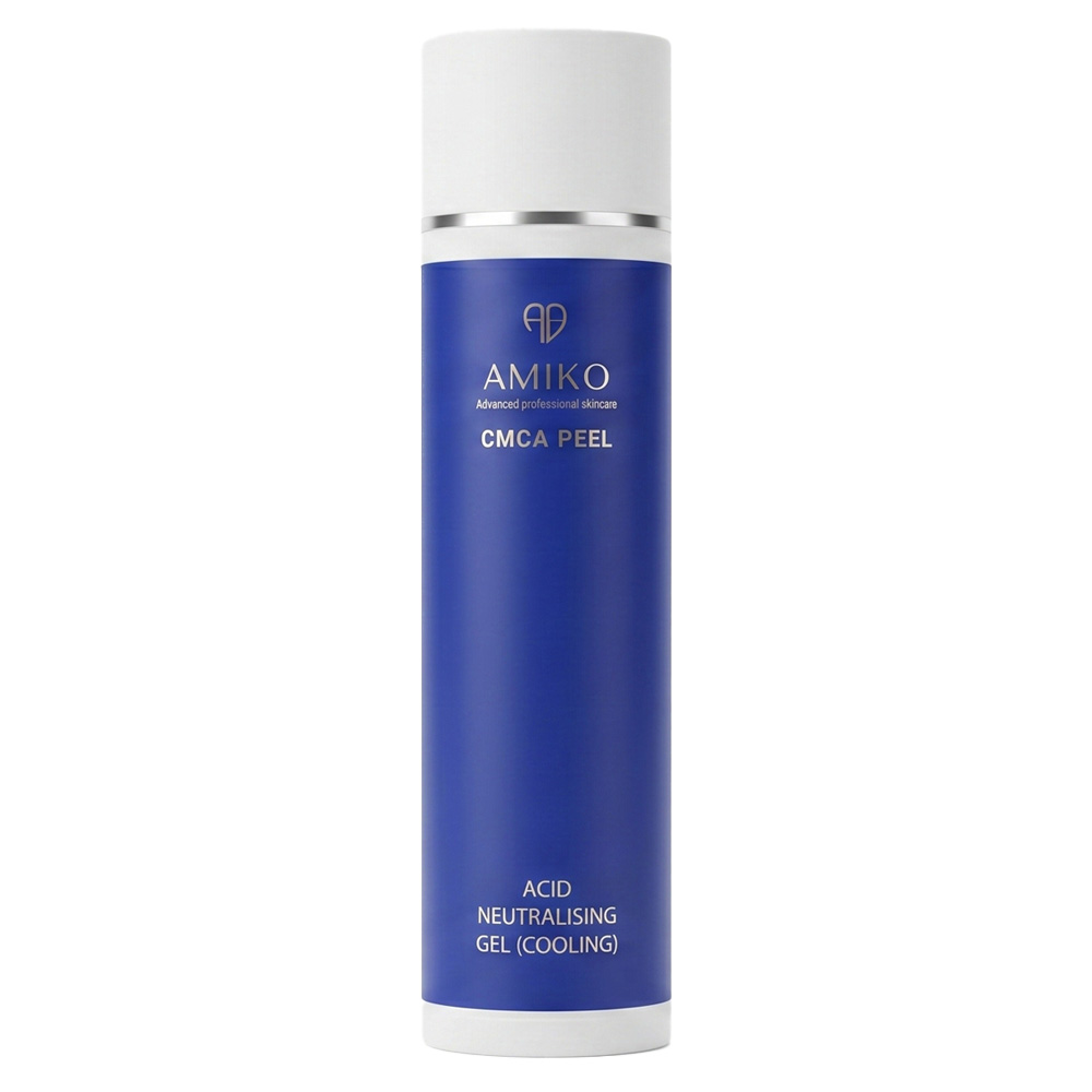 AMIKO Neutralizer 200ml professional spray bottle, an essential alkaline solution to stop chemical peeling acids.